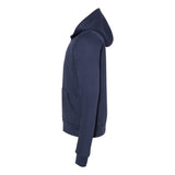 3739Y BELLA + CANVAS Youth Sponge Fleece Full-Zip Hoodie Navy