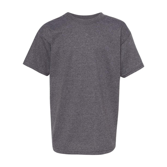 5480 Hanes Essential-T Youth T-Shirt Charcoal Heather