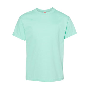 5480 Hanes Essential-T Youth T-Shirt Clean Mint