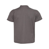 498Y Hanes Perfect-T Youth T-Shirt Smoke Grey