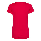 MO150 Hanes Women’s Modal Triblend T-Shirt Solid Red Triblend