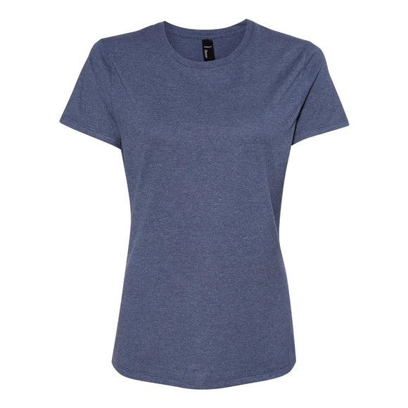 SL04 Hanes Perfect-T Women’s T-Shirt Heather Navy