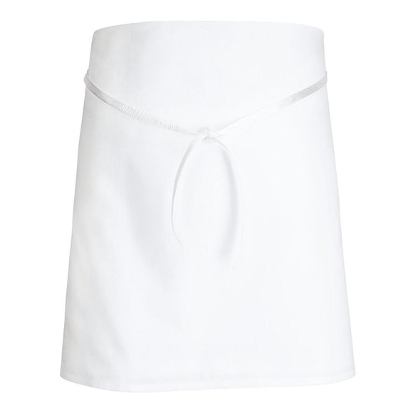 1790 Chef Designs 4-Way Bar Apron White