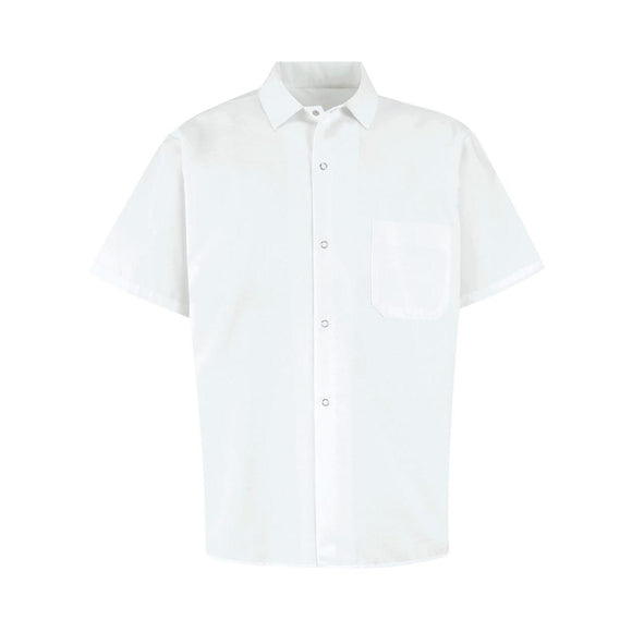 5028 Chef Designs 80/20 Poplin Cook Shirt White