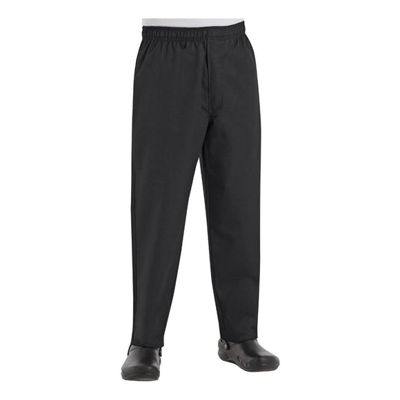 PT55 Chef Designs Baggy Chef Pants with Zipper Fly Black