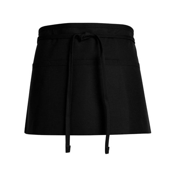 TT46 Chef Designs Waist Apron Black