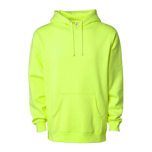 IND4000 Independent Trading Co. Heavyweight Hooded Sweatshirt Safety Yellow