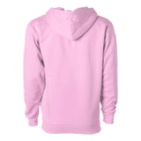 IND4000Z Independent Trading Co. Heavyweight Full-Zip Hooded Sweatshirt Light Pink