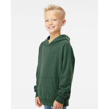 PRM15YSB Independent Trading Co. Youth Special Blend Raglan Hooded Sweatshirt Moss