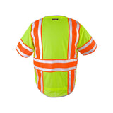 1573-1574 Kishigo Premium Brilliant Series® Ultimate Reflective Class 3 Vest Lime