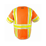 1573-1574 Kishigo Premium Brilliant Series® Ultimate Reflective Class 3 Vest Orange