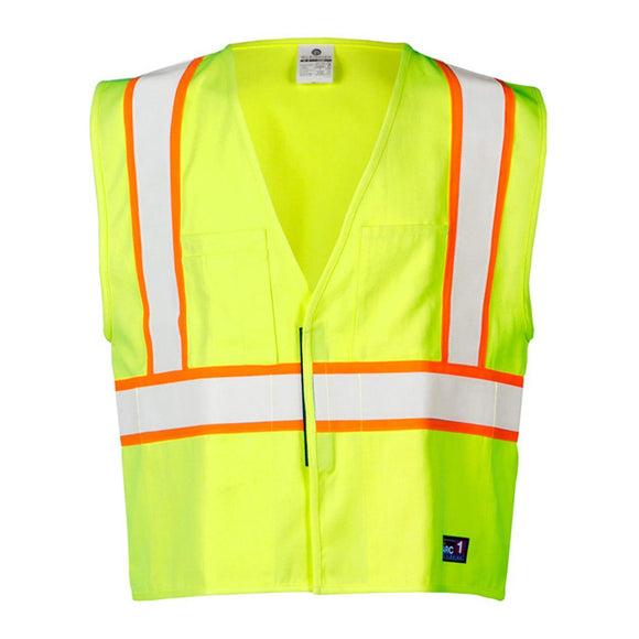 F306-F307 Kishigo FR Pro Series Vest Lime