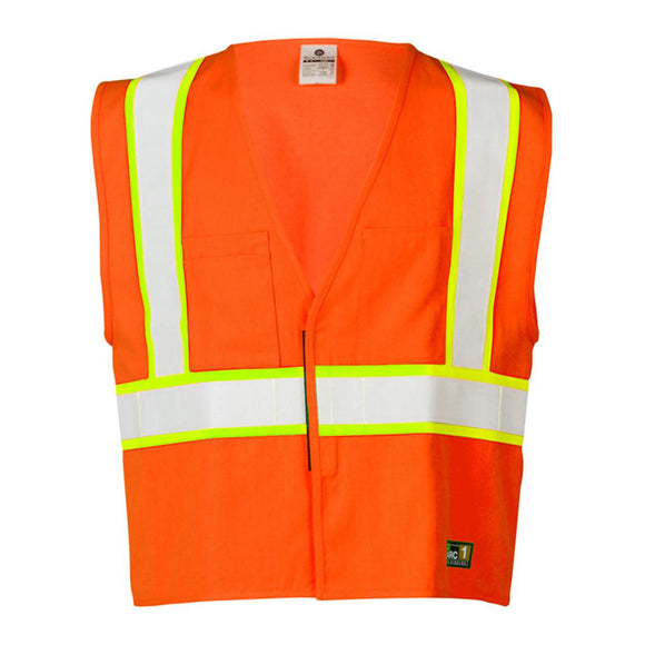 F306-F307 Kishigo FR Pro Series Vest Orange