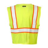 F306-F307 Kishigo FR Pro Series Vest Lime Mesh