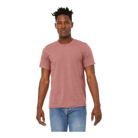 3301 BELLA + CANVAS Sueded Tee Heather Mauve