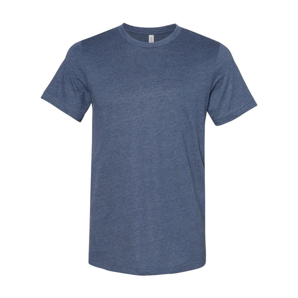 3301 BELLA + CANVAS Sueded Tee Heather Navy