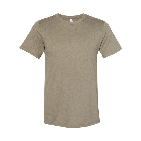 3301 BELLA + CANVAS Sueded Tee Heather Olive