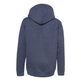 P473 Hanes Ecosmart® Youth Hooded Sweatshirt Heather Navy