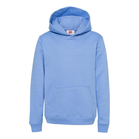 P473 Hanes Ecosmart® Youth Hooded Sweatshirt Carolina Blue