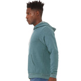 3719 BELLA + CANVAS Sponge Fleece Hoodie Heather Deep Teal