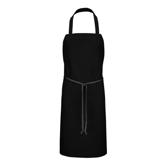 1751 Chef Designs Standard Bib Apron Black