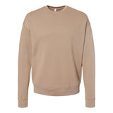 3945 BELLA + CANVAS Sponge Fleece Drop Shoulder Crewneck Sweatshirt Tan