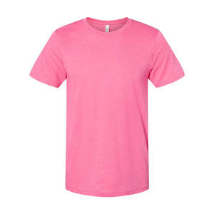 3001CVC BELLA + CANVAS CVC Jersey Tee Heather Charity Pink