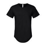 3003 BELLA + CANVAS Jersey Curved Hem Tee Black