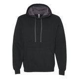 SF76R Fruit of the Loom Sofspun® Hooded Sweatshirt Black Heather