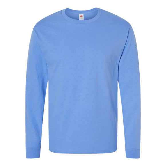 5286 Hanes Essential-T Long Sleeve T-Shirt Carolina Blue