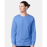 5286 Hanes Essential-T Long Sleeve T-Shirt Carolina Blue