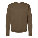 P160 Hanes Ecosmart® Crewneck Sweatshirt Army Brown