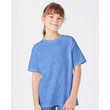 5480 Hanes Essential-T Youth T-Shirt Carolina Blue