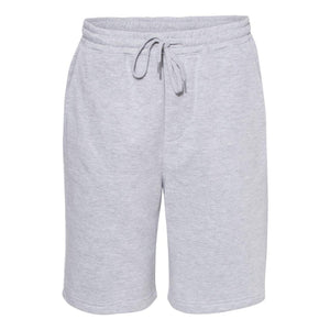 IND20SRT Independent Trading Co. Midweight Fleece Shorts Grey Heather