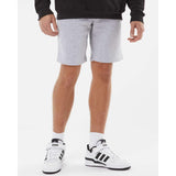 IND20SRT Independent Trading Co. Midweight Fleece Shorts Grey Heather