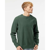 IND5000C Independent Trading Co. Legend - Premium Heavyweight Cross-Grain Crewneck Sweatshirt Alpine Green