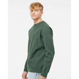 IND5000C Independent Trading Co. Legend - Premium Heavyweight Cross-Grain Crewneck Sweatshirt Alpine Green