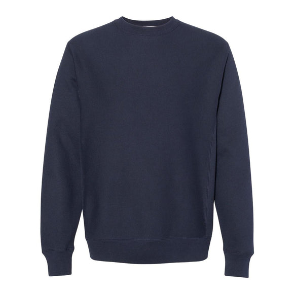 IND5000C Independent Trading Co. Legend - Premium Heavyweight Cross-Grain Crewneck Sweatshirt Classic Navy