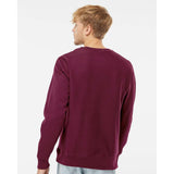 IND5000C Independent Trading Co. Legend - Premium Heavyweight Cross-Grain Crewneck Sweatshirt Maroon