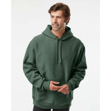 IND5000P Independent Trading Co. Legend - Premium Heavyweight Cross-Grain Hooded Sweatshirt Alpine Green