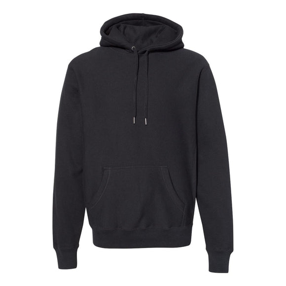 IND5000P Independent Trading Co. Legend - Premium Heavyweight Cross-Grain Hooded Sweatshirt Black