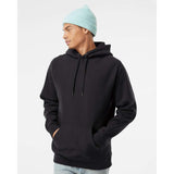 IND5000P Independent Trading Co. Legend - Premium Heavyweight Cross-Grain Hooded Sweatshirt Black