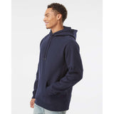 IND5000P Independent Trading Co. Legend - Premium Heavyweight Cross-Grain Hooded Sweatshirt Classic Navy