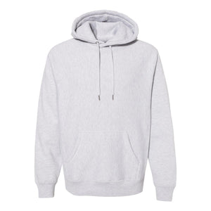 IND5000P Independent Trading Co. Legend - Premium Heavyweight Cross-Grain Hooded Sweatshirt Grey Heather