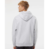 IND5000P Independent Trading Co. Legend - Premium Heavyweight Cross-Grain Hooded Sweatshirt Grey Heather