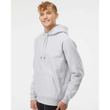 IND5000P Independent Trading Co. Legend - Premium Heavyweight Cross-Grain Hooded Sweatshirt Grey Heather