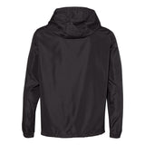 EXP54LWP Independent Trading Co. Lightweight Quarter-Zip Windbreaker Pullover Jacket Black