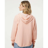 PRM2500Z Independent Trading Co. Women's California Wave Wash Full-Zip Hooded Sweatshirt Blush