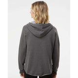 PRM2500Z Independent Trading Co. Women's California Wave Wash Full-Zip Hooded Sweatshirt Shadow