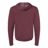 3719 BELLA + CANVAS Sponge Fleece Hoodie Heather Maroon